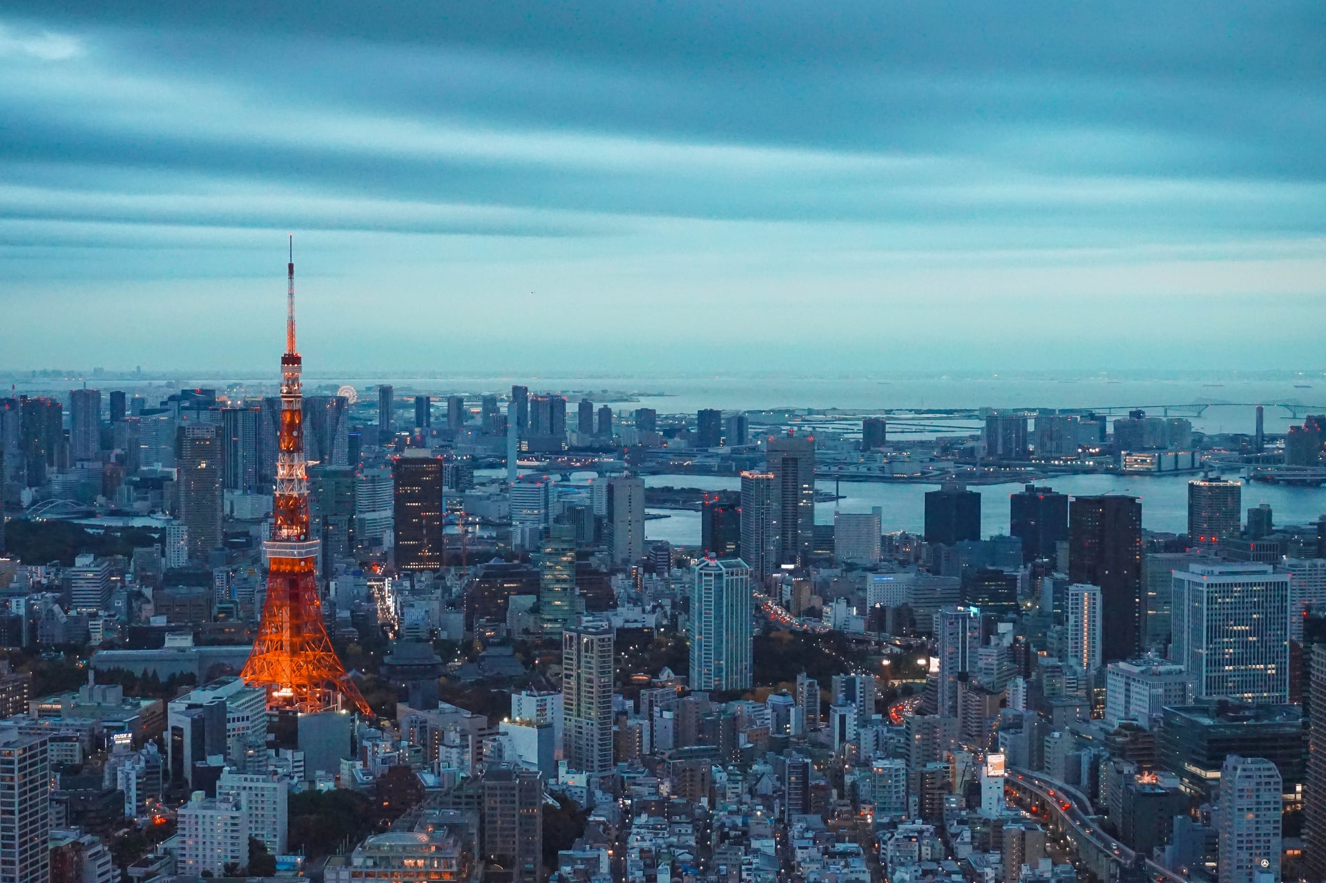 Tokyo skyline